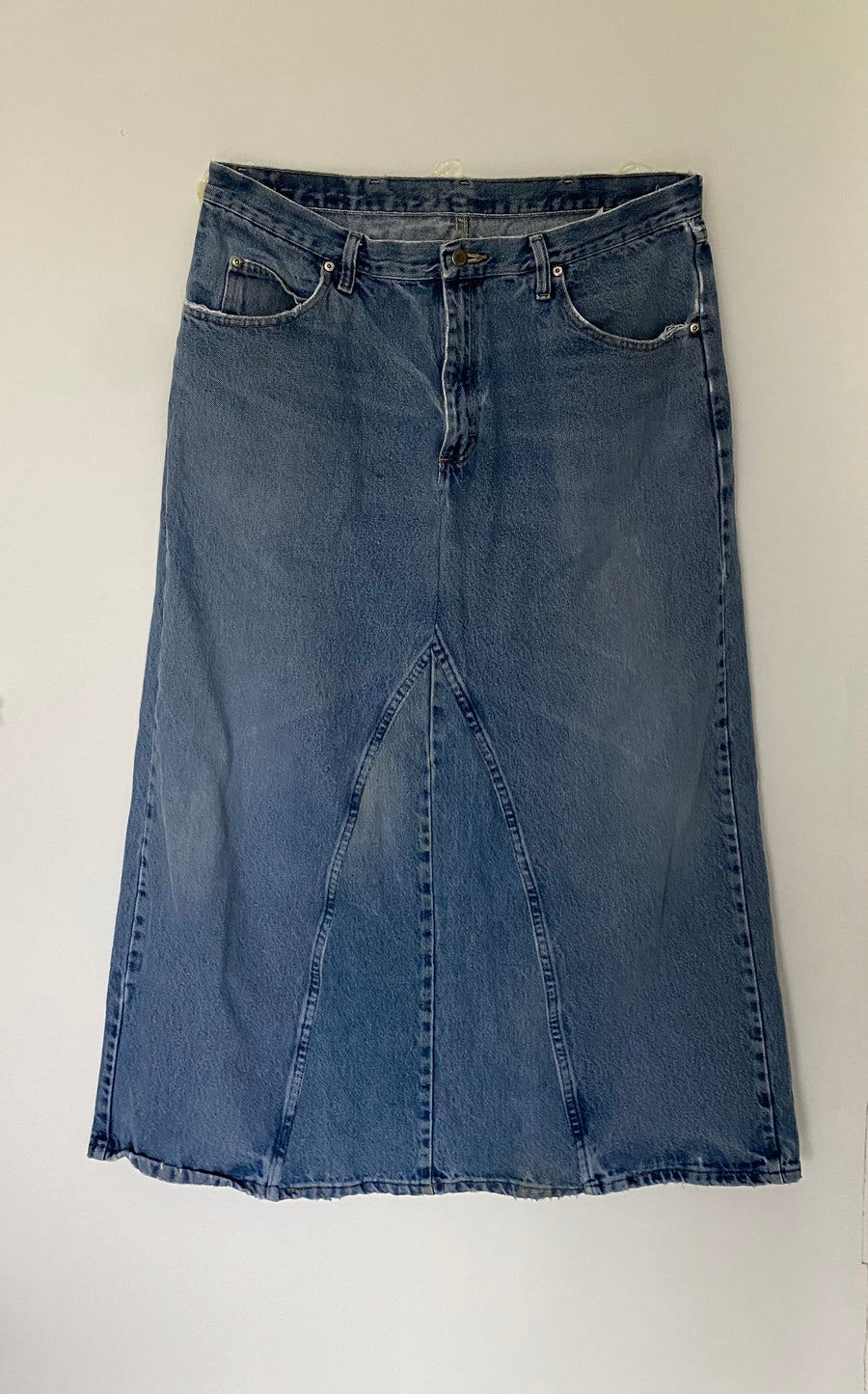 MAXI DENIM SKIRT